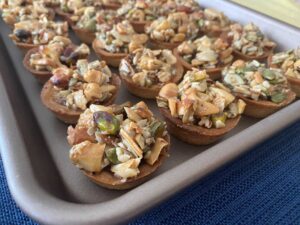 Nutty Honey & Seed Tarts