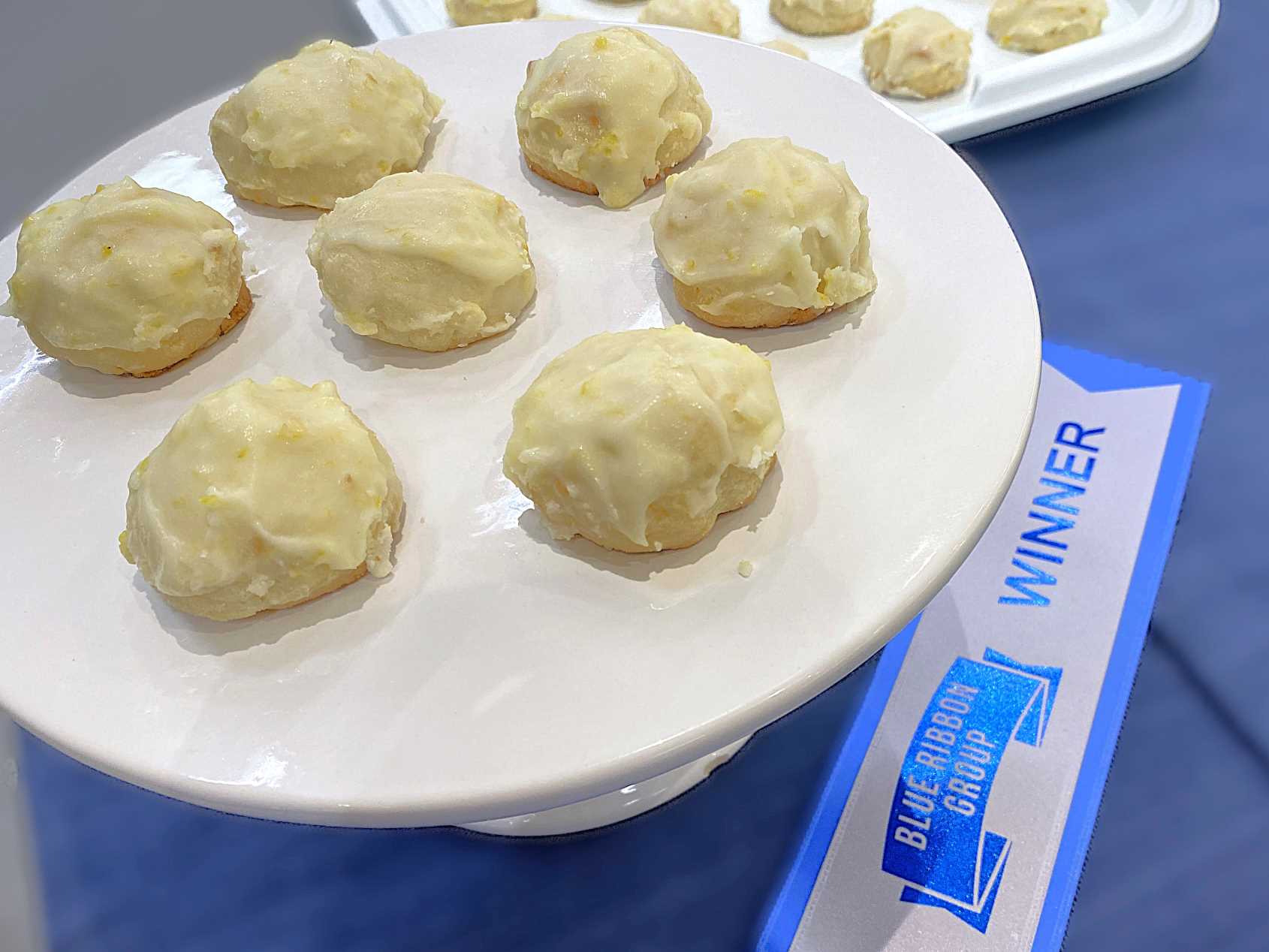 Plated Lemon Coconut Balls